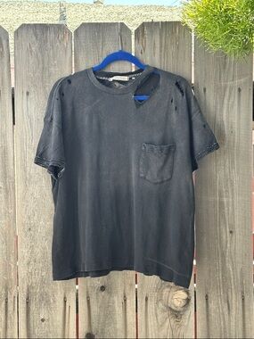 Free People distressed tee